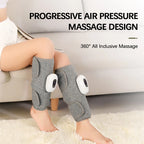 Wireless Calf Massager Air Compression Leg Wrap for Muscle Recovery and Circulation