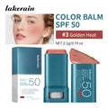 Sunscreen Blush Stick Tinted SPF 50 Cream Face Makeup for Glowing Cheeks