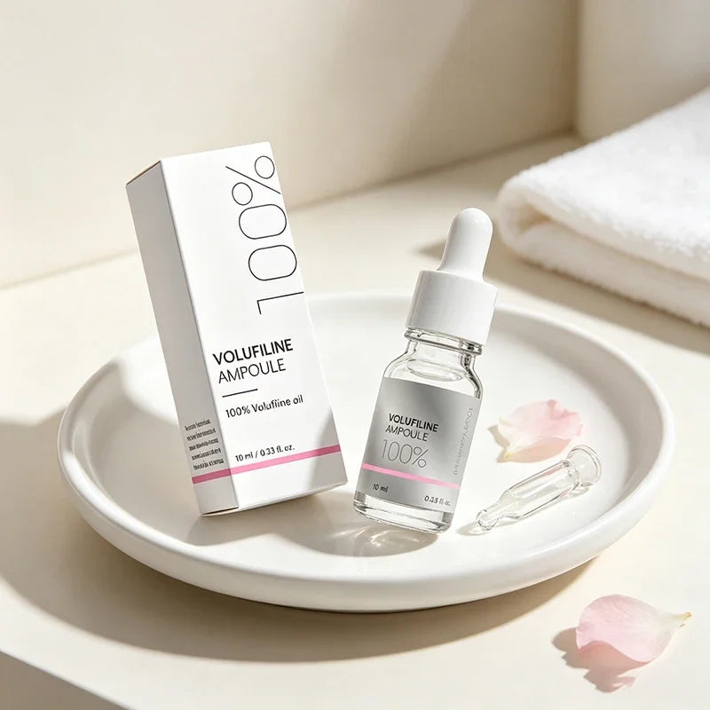 Plumping Face Serum Volufiline Essence Deep Hydrating Skin Care for Daily Anti Aging Use