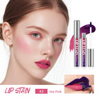 Peel Off Lip Stain Matte Liquid Lipstick Waterproof Long Lasting Tint for Daily Makeup Beauty