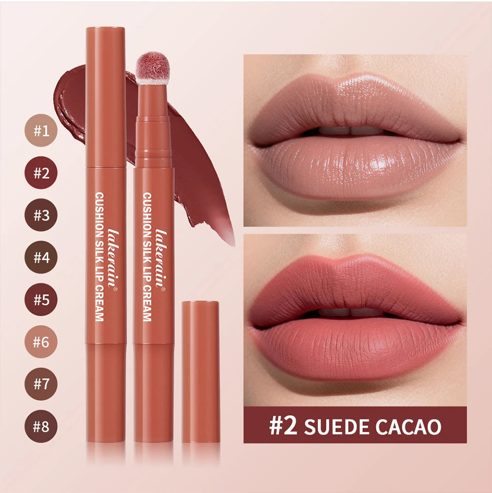 2 in 1 Lip Powder Cream and Blush Waterproof Long Lasting Makeup for Daily Beauty Routine - 11