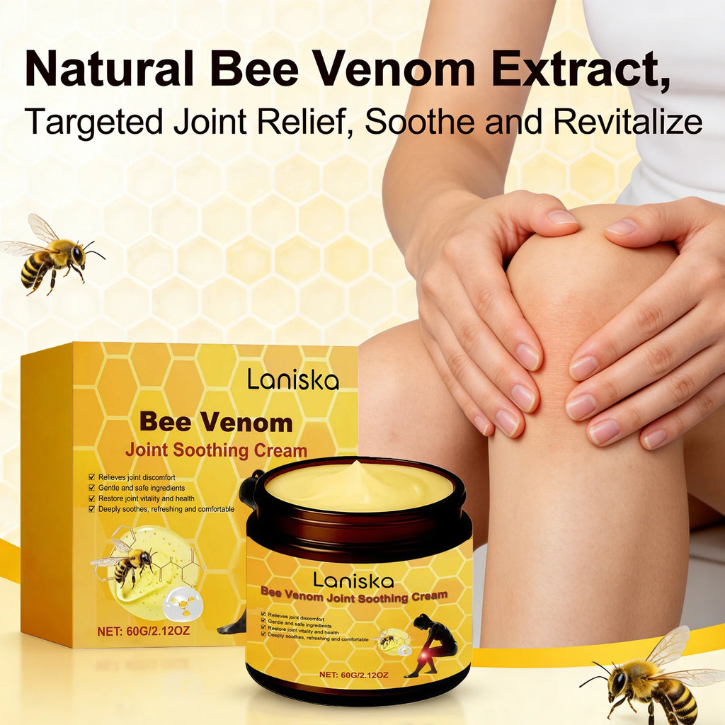 Bee Venom Joint Soothing Cream Natural Massage Balms for Neck Shoulder Waist and Leg Care