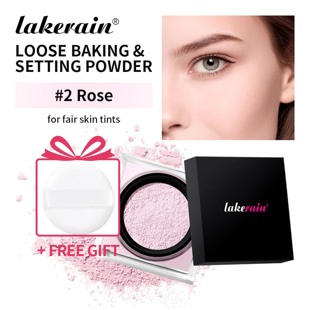 Loose Setting Powder Face Makeup Blurring Matte Finish for Long Lasting Oil Control Daily Use - 21