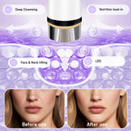 Microcurrent Facial Massager Face Lifting Device LED Skin Tightening Tool for Home Beauty Care