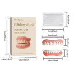Silicone False Teeth Dentures Temporary Veneers for Missing Broken Teeth