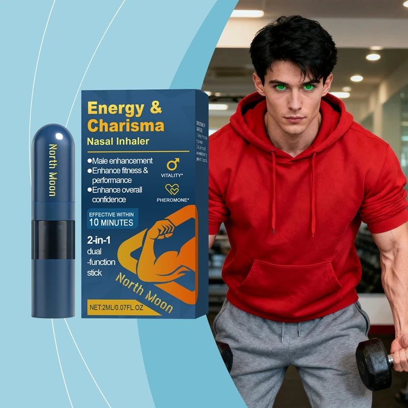 Men Nasal Inhaler Energy Stick Cooling Nourishing Nasal Suction for Daily Confidence - 11