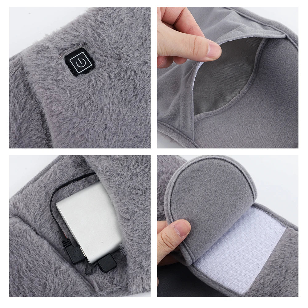 Electric Heating Waist Belt Hand Warmer Graphene Heat Therapy for Relief and Comfort - 13