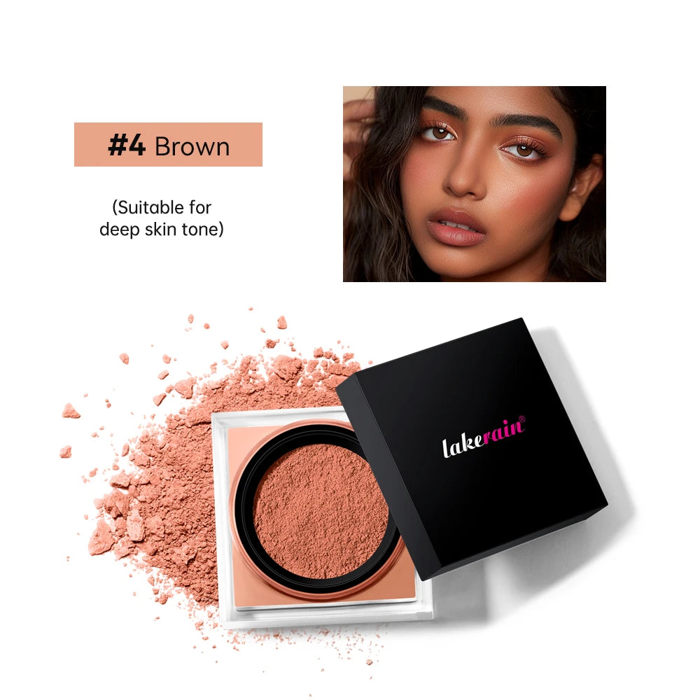 Loose Setting Powder Face Makeup Blurring Matte Finish for Long Lasting Oil Control Daily Use