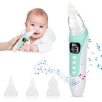 Baby Nasal Aspirator Electric Nose Sucker with 3 Suction Levels for Newborn Infants Congestion