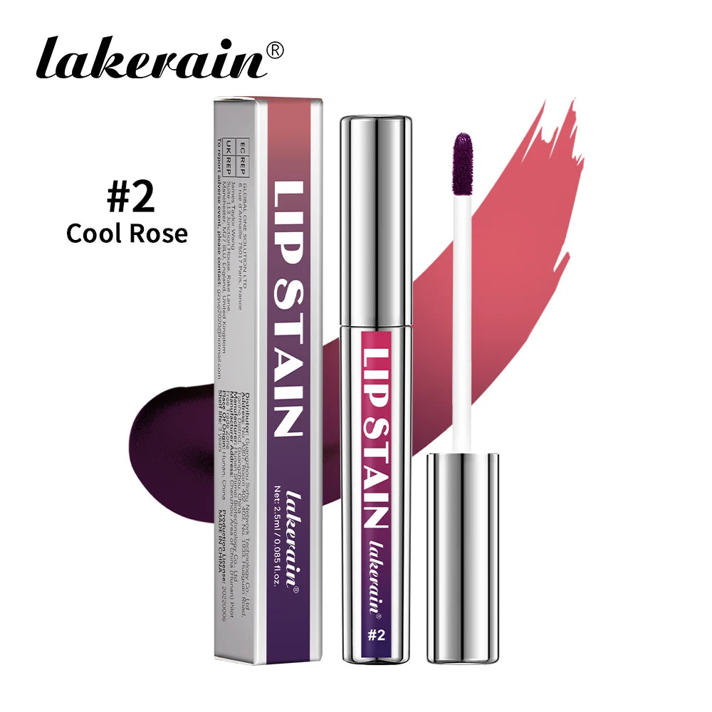 Peel Off Lip Stain Matte Liquid Lipstick Waterproof Long Lasting Tint for Daily Makeup Beauty - 24