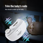 Electric Nail Clipper Automatic Fingernail Trimmer with LED Light for Kids Adults and Seniors