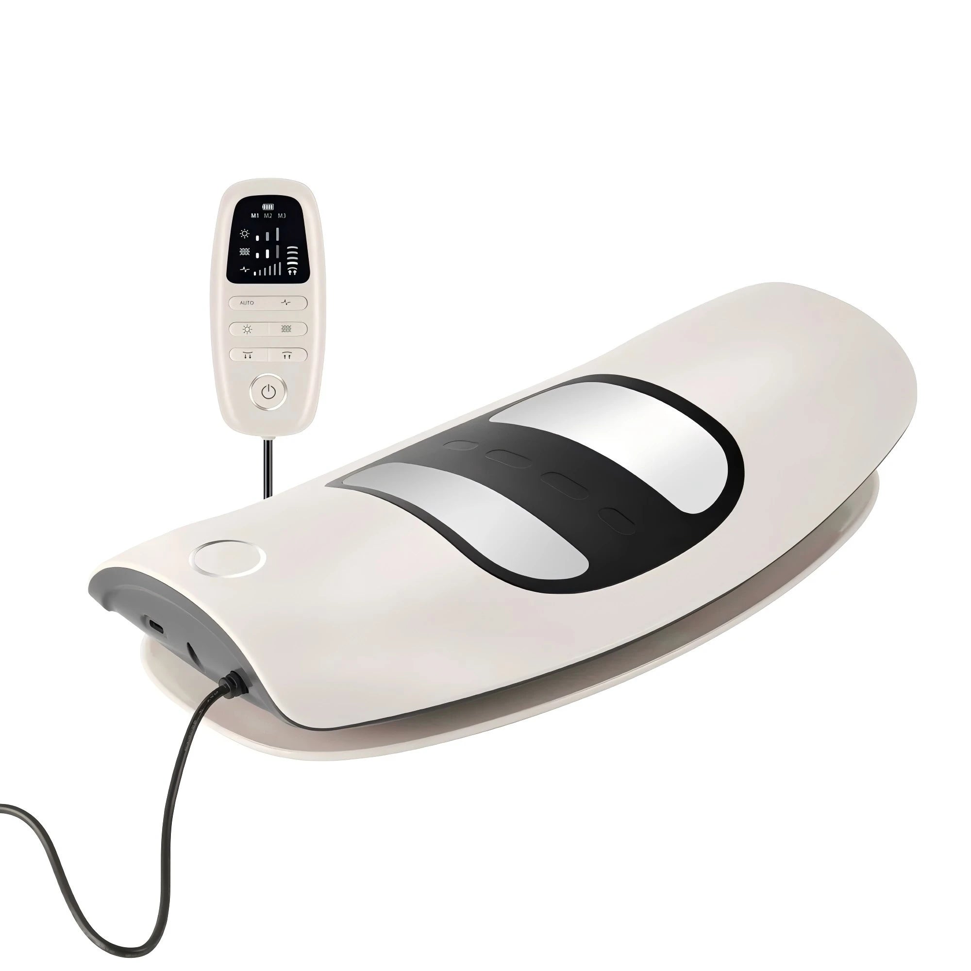 Electric Waist Massager Back Stretcher Lumbar Traction Device for Spinal Support and Daily Relief - 7