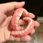 Snap On Dentures Cosmetic Teeth Veneers Instant Comfort Fit for Realistic Natural Smile