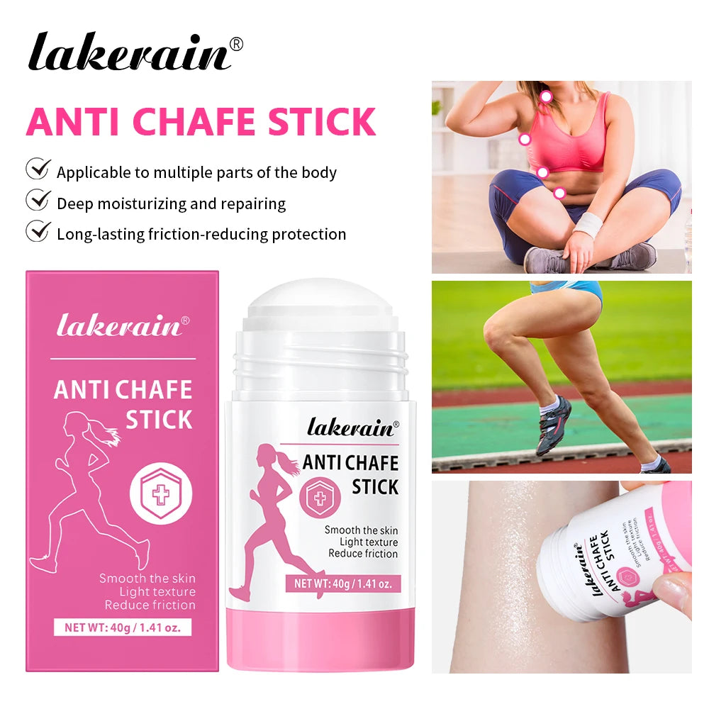 Anti Chafe Stick Friction Reducing Balm Moisturizing Skin Care for Running Hiking and Sports - 2