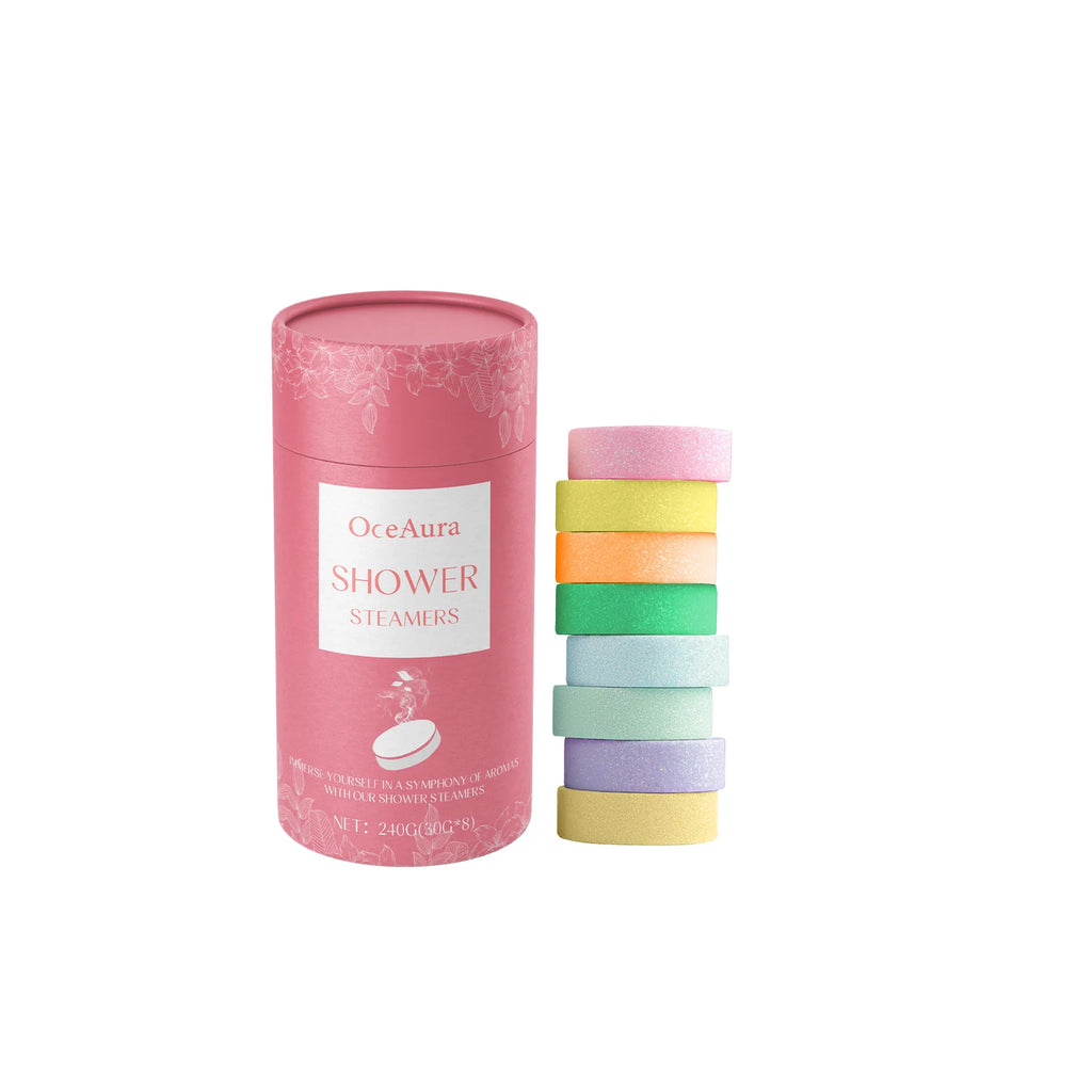 Aromatherapy Shower Tablets Soothing Steamers Natural Fragrance for Stress Relief Bath Home Spa