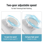Electric Nail Clipper Automatic Fingernail Trimmer with LED Light for Kids Adults and Seniors