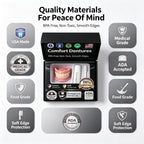 Moldable Silicone Denture Set Instant False Teeth for Natural Smile Appearance