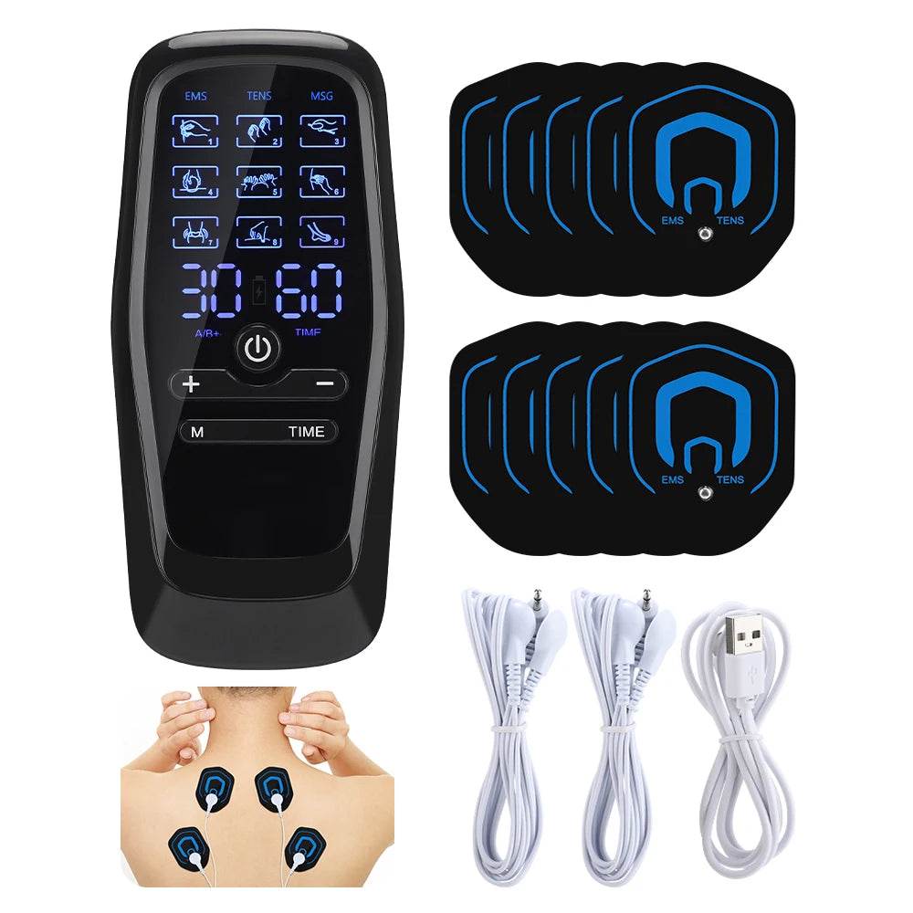 Electric Neck Massager Muscle Stimulator Pulse Therapy Device for Pain Relief at Home and Work - 7
