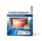 Natural Dentures Silicone Fake Teeth Comfortable Fit for Instant Confidence Smile