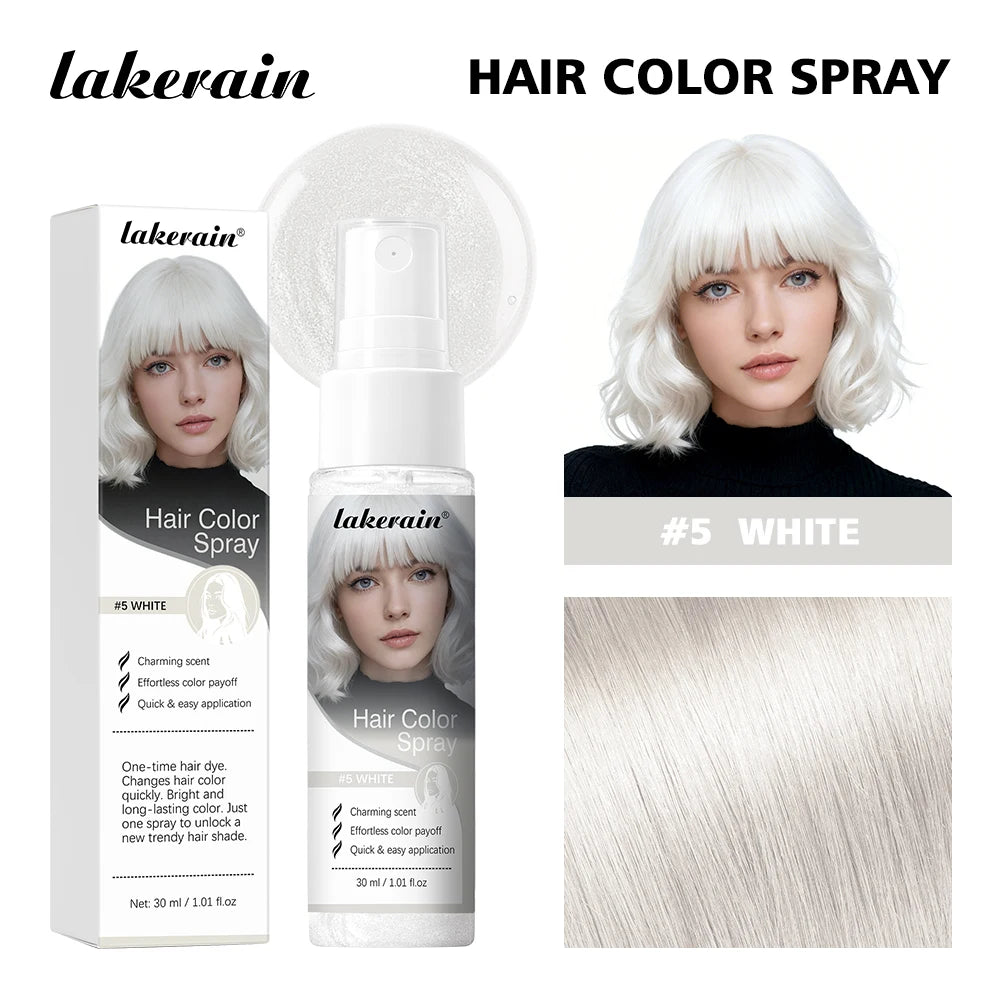 Temporary Hair Color Spray Washable Instant Hair Dye for Party Festivals and Temporary Style - 21