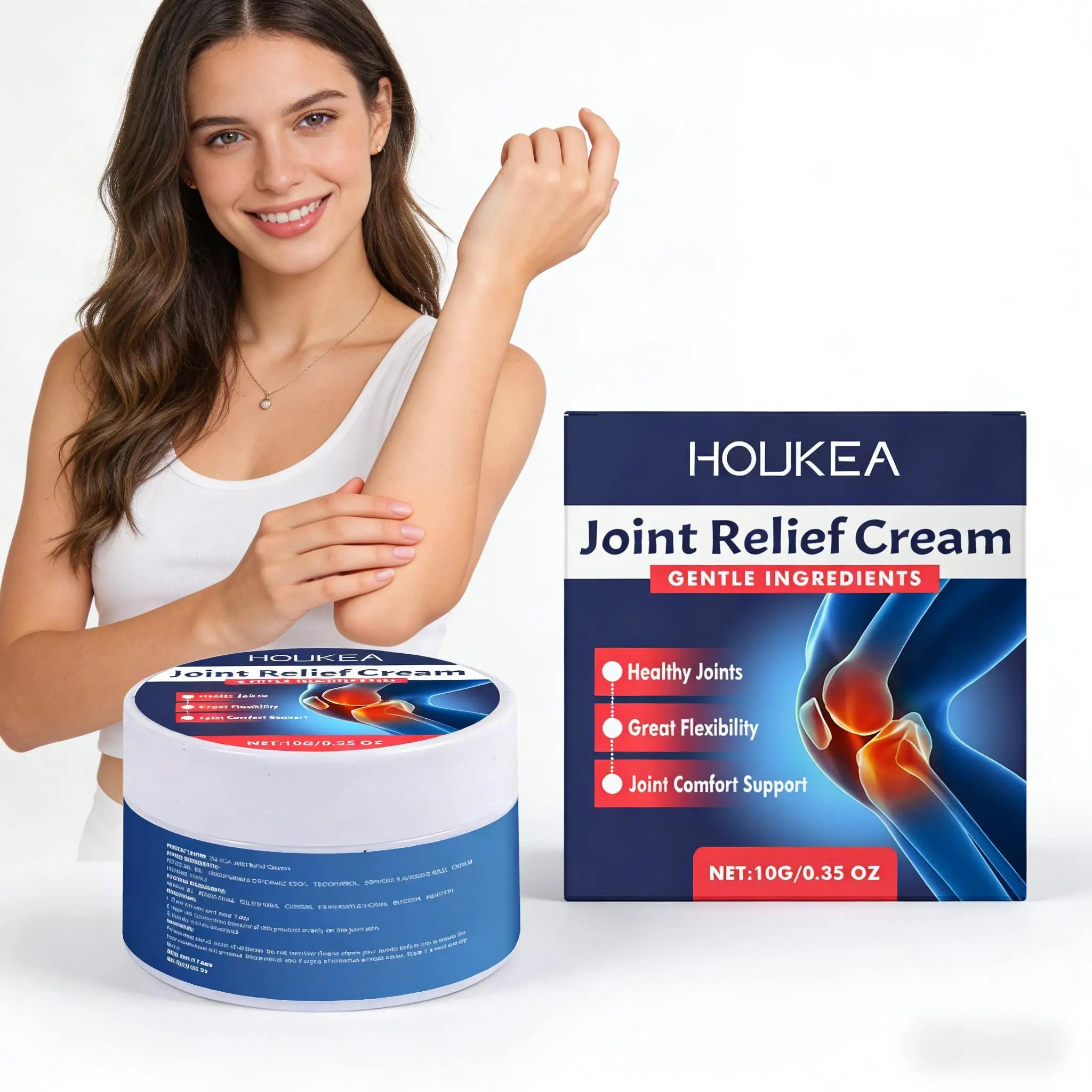 Joint Relief Massage Cream Soothing Muscle Recovery Balm for Daily Joint Flexibility and Comfort - 3