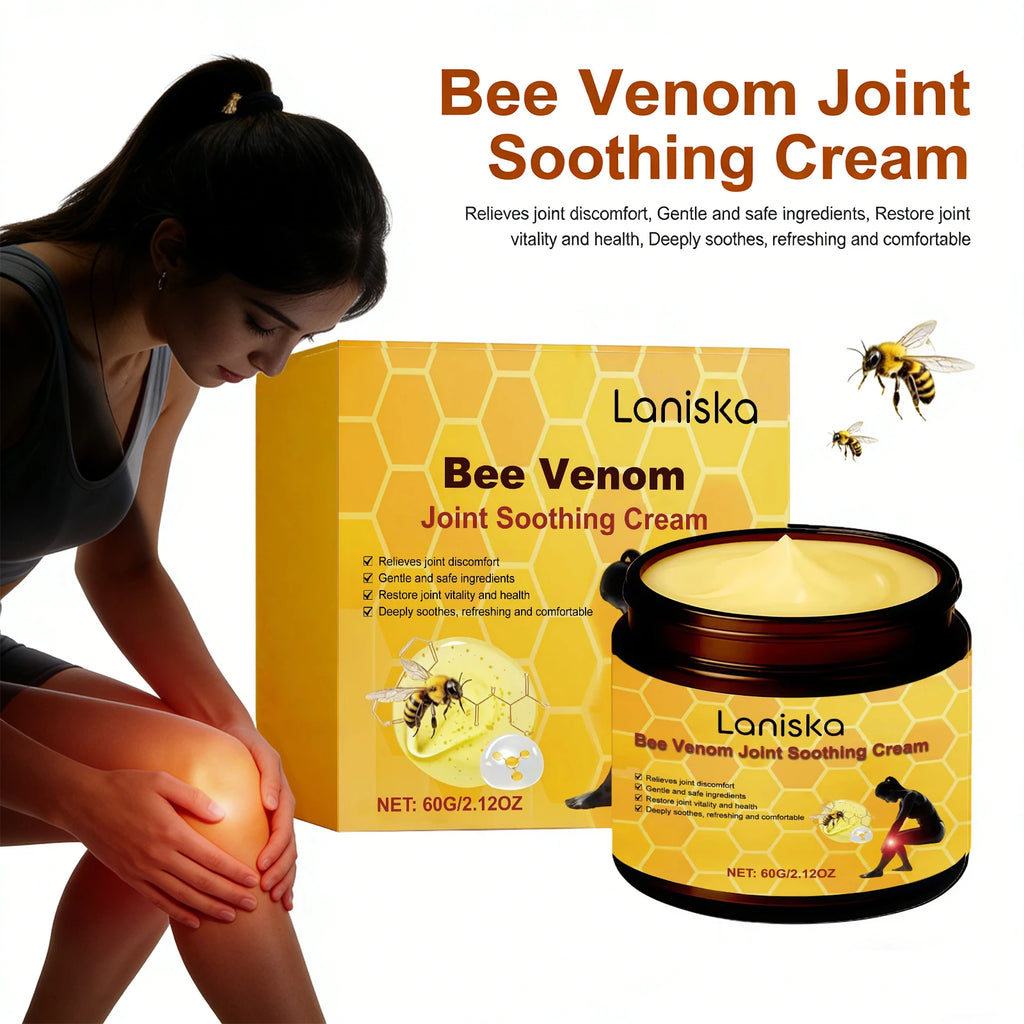 Bee Venom Joint Soothing Cream Natural Massage Balms for Neck Shoulder Waist and Leg Care