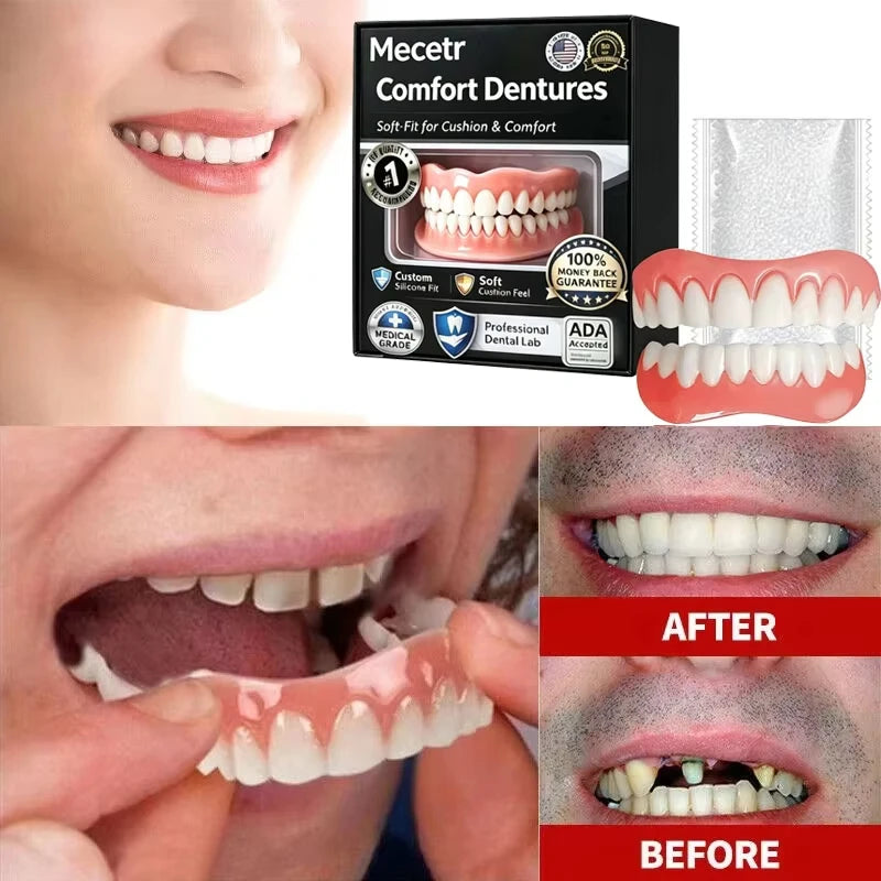 Immediate Denture Bases Oral Appliance for Tooth Restoration for Edentulous Adults - 7