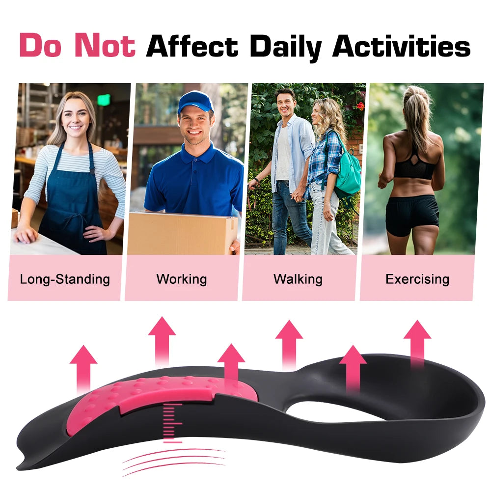 Arch Support Insoles Orthopedic Shoe Inserts for Flat Feet and Fallen Arches Relief