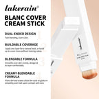 Blanc Cover Cream Stick Waterproof Foundation with Built-in Brush for Daily Natural Makeup