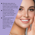 Teeth Whitening Strips Dental Bleaching Kit Gentle PAP Formula for Bright White Smile Routine