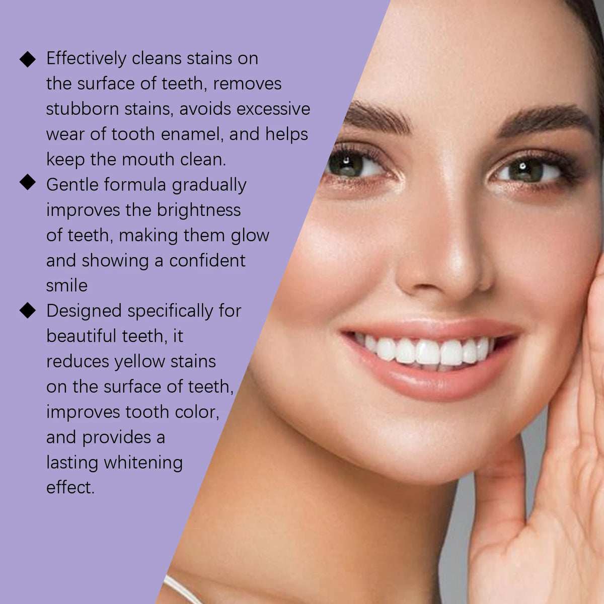 Teeth Whitening Strips Dental Bleaching Kit Gentle PAP Formula for Bright White Smile Routine