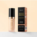 Waterproof Liquid Concealer Matte Foundation Full Coverage for Face Sculpting and Dark Circles