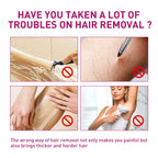 Hair Removal Cream Painless Depilatory Lotion for Smooth Skin Body Grooming