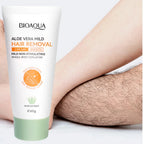 Hair Removal Cream Painless Depilatory Lotion Gentle Formula for Smooth Body Skin Care