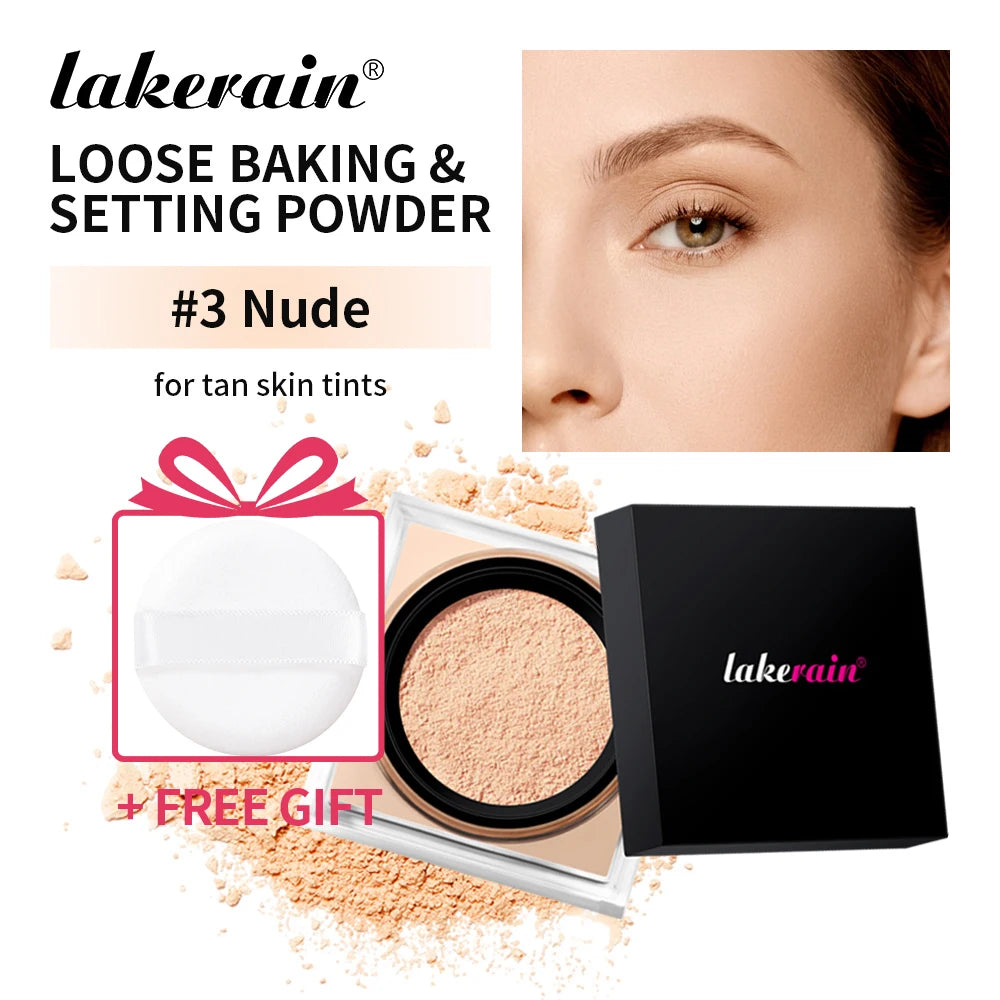 Loose Setting Powder Face Makeup Blurring Matte Finish for Long Lasting Oil Control Daily Use - 18