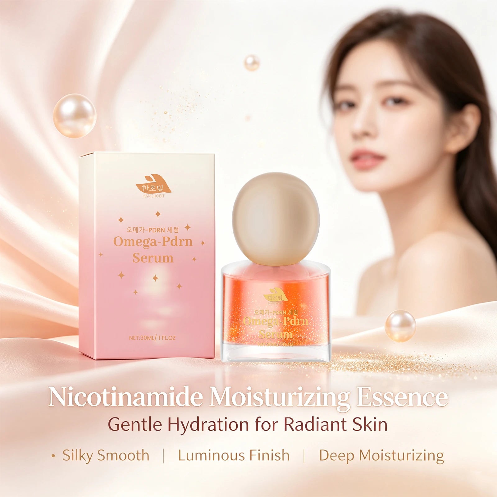 Niacinamide Hydrating Face Serum Facial Moisturizing Essence for Glowing Radiant Skin - 5