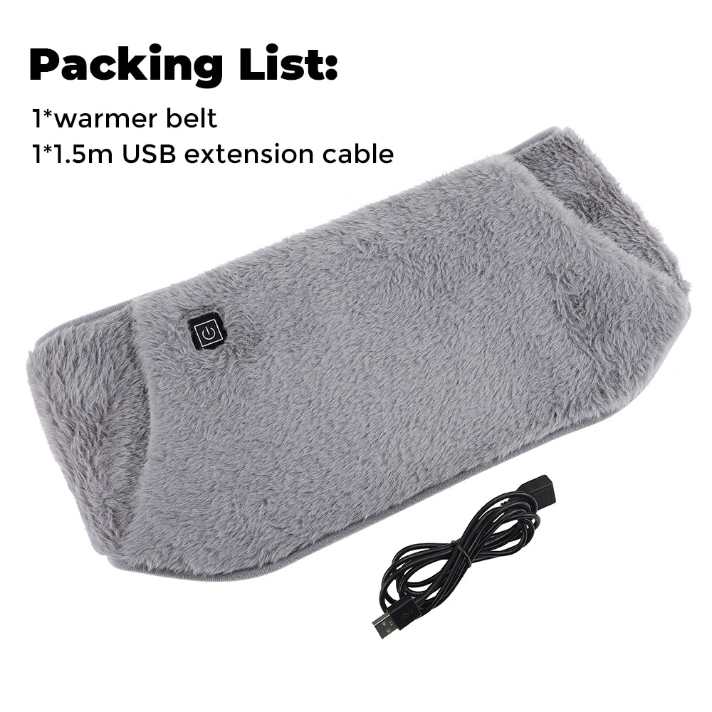 Electric Heating Waist Belt Hand Warmer Graphene Heat Therapy for Relief and Comfort - 16