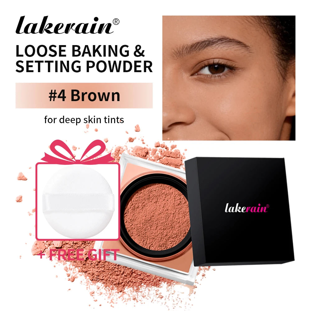 Loose Setting Powder Face Makeup Blurring Matte Finish for Long Lasting Oil Control Daily Use - 19