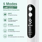 Ultrasonic Dental Scaler Teeth Tartar Remover Electric Plaque Cleaner for Home Oral Hygiene