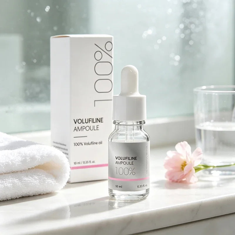Plumping Face Serum Volufiline Essence Deep Hydrating Skin Care for Daily Anti Aging Use
