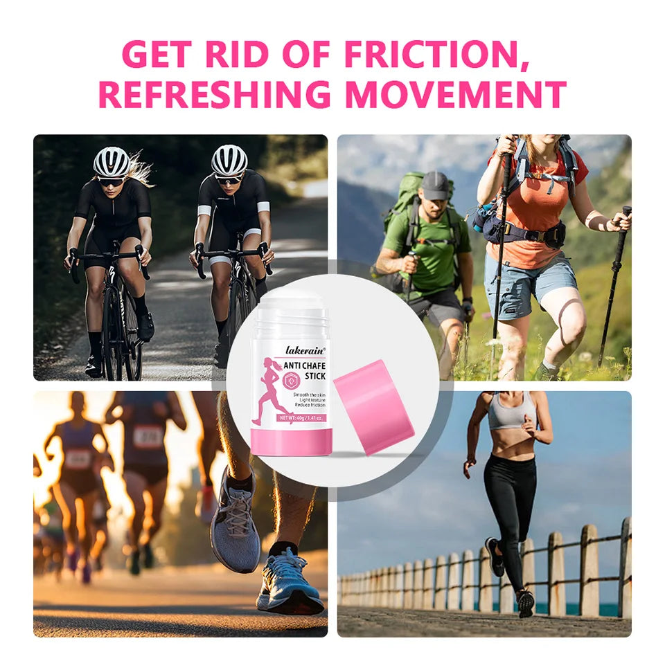 Anti Chafe Stick Friction Reducing Balm Moisturizing Skin Care for Running Hiking and Sports - 9