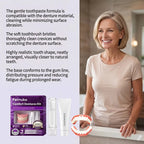 Full Set Silicone Dentures Natural False Teeth Soft Comfort Fit for Instant Smile Enhancement