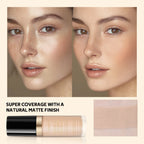 Waterproof Liquid Concealer Matte Foundation Full Coverage for Face Sculpting and Dark Circles