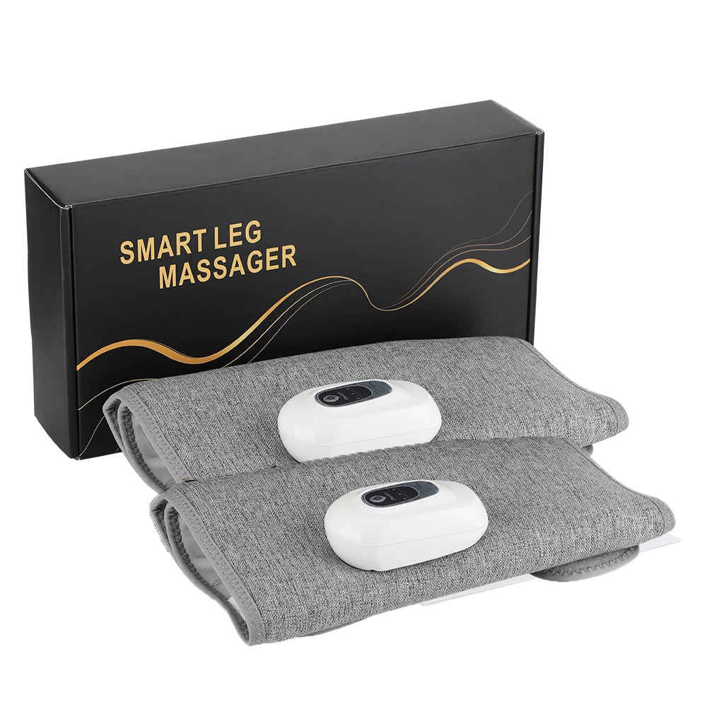 Wireless Calf Massager Air Compression Leg Wrap for Muscle Recovery and Circulation - 36