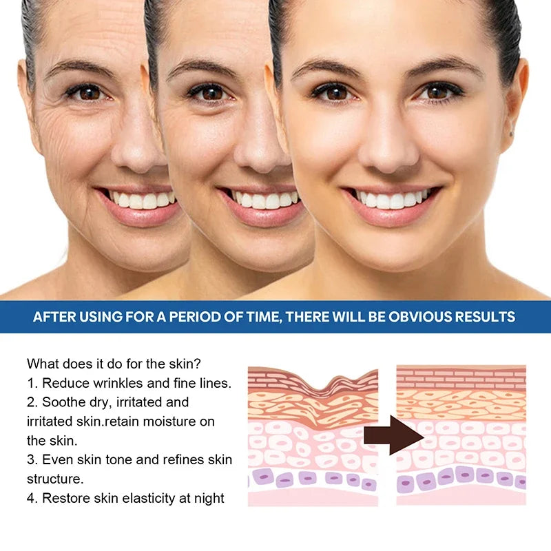 Anti Wrinkle Face Cream Moisturizing Anti Aging Serum for Firming Skin - 6