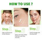 Aloe Vera Gel Moisturizing Facial Cream Soothing Skin Hydration for Daily Face Care Routine
