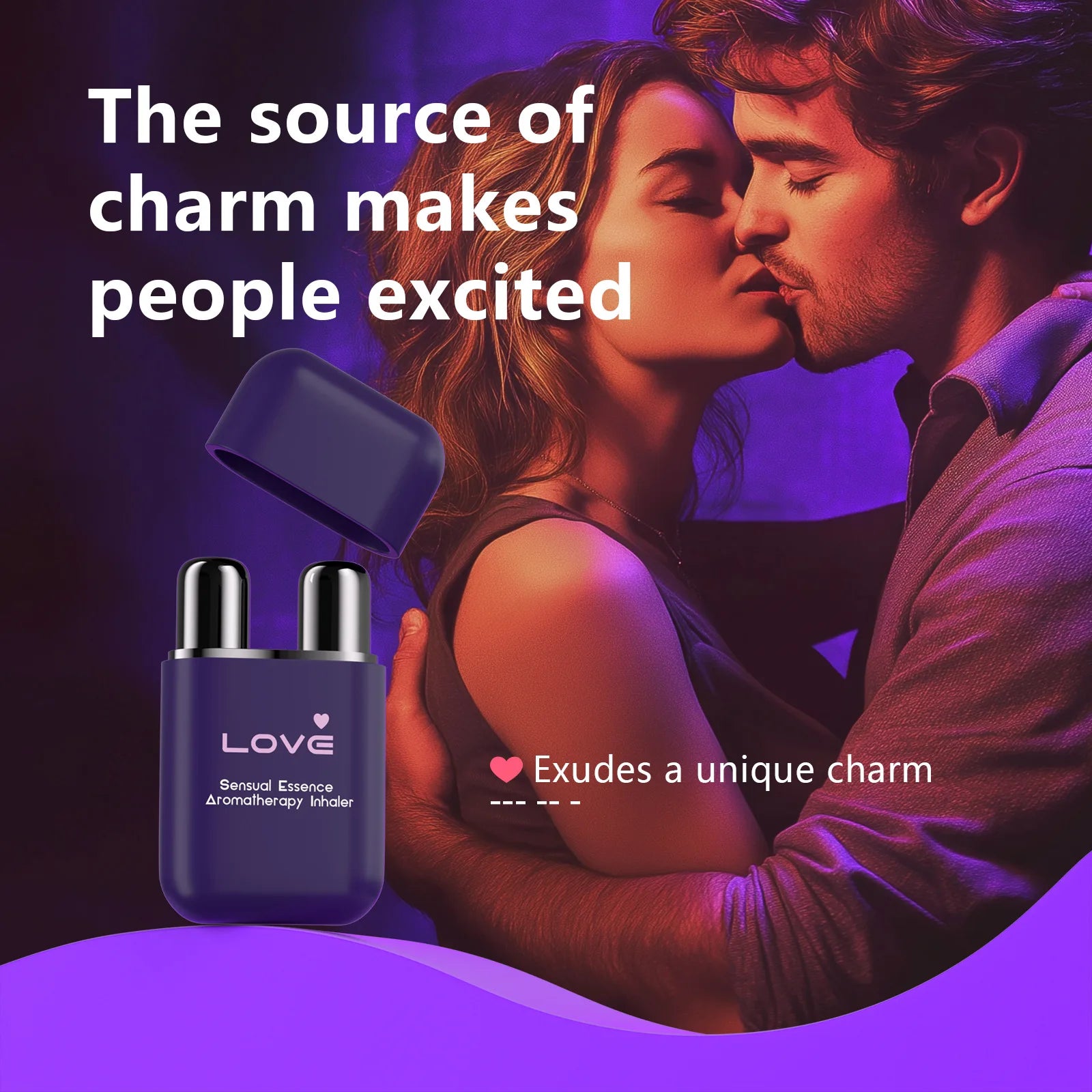 Double Hole Nasal Inhaler Aromatherapy Stick Refreshing Essential Oil for Focus and Daily Energy Use - 3
