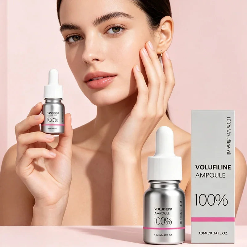 Plumping Face Serum Volufiline Essence Deep Hydrating Skin Care for Daily Anti Aging Use