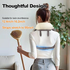 Wireless Neck Shoulder Massager Deep Tissue Kneading Pillow for Pain Relief and Home Relaxing