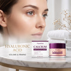 Calcium Eye Cream Dark Circle Remover Firming Moisturizer for Reducing Fine Lines and Puffiness